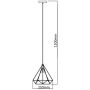 Lampa wisząca LP0761PBK Light Prestige Nola zdj.2