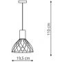 Lampa wisząca LP12211PSBK Light Prestige Moderno zdj.2