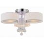 Lampa podsufitowa 3x40 W chrom LP9913CWH Light Prestige Gambela zdj.1