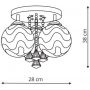 Lampa podsufitowa LP1193C Light Prestige Sada zdj.2