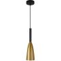 Lampa wisząca 1x60 W czarna LP1811PGD Light Prestige Solin zdj.1