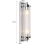 Kinkiet 2x40 W chrom LP29601WCH Light Prestige Lorenzo zdj.2