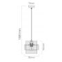 Lampa wisząca LP8661PSMGD Light Prestige Miele zdj.2