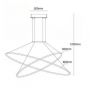 Lampa wisząca LP9402P4BK Light Prestige Halifax zdj.2