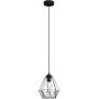 Lampa wisząca 1x60 W czarna 0604 Luminex Bergen zdj.1