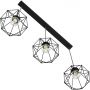 Lampa wisząca 3x60 W czarna 0605 Luminex Bergen zdj.4