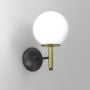 Kinkiet 1x15 W biały-czarny 1652 Luminex Awinion zdj.4