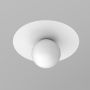 Plafon 1x15 W biały 3307 Luminex Flat zdj.1