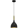 Lampa wisząca 1x60 W czarna 3890 Luminex Noak zdj.1