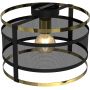 Lampa podsufitowa 1x60 W czarna 3902 Luminex Rim zdj.3