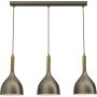 Lampa wisząca 3x60 W złota-tytan 4003 Luminex Noak zdj.1