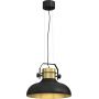 Lampa wisząca 1x60 W czarna 4133 Luminex Helsing zdj.1