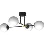 Lampa podsufitowa 4x15 W biała-czarna 4273 Luminex Glame zdj.1