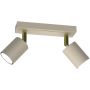 Lampa podsufitowa 2x8 W beżowa 4596 Luminex Striper zdj.1