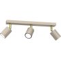 Lampa podsufitowa 3x8 W beżowa 4597 Luminex Striper zdj.1