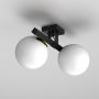 Lampa podsufitowa 2x15 W czarna 4628 Luminex Idris zdj.3