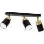 Lampa podsufitowa 3x8 W czarna 5165 Luminex Reno zdj.1