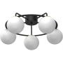 Lampa podsufitowa 5x15 W czarna 5669 Luminex Ballo zdj.1