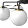 Lampa podsufitowa 5x15 W czarna 5669 Luminex Ballo zdj.3