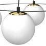 Lampa wisząca 4x15 W czarna 5673 Luminex Ballo zdj.3