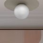 Lampa podsufitowa 1x15 W beżowa 3306 Luminex Flat zdj.4