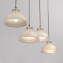 Lampa wisząca 4x15 W beżowa 8893 Luminex Sven zdj.4