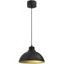 Lampa wisząca 1x60 W czarna 9116 Luminex Sven zdj.1