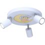 Lampa podsufitowa 3x8 W niebieska 9340 Luminex Fun zdj.1