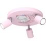 Lampa podsufitowa 3x8 W różowa-szara 9379 Luminex Fun zdj.1