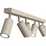 Lampa podsufitowa 6x8 W beżowa 9530 Luminex Link zdj.3