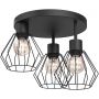 Lampa podsufitowa 1x15 W czarna 9852 Luminex Parkla zdj.1
