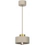 Lampa wisząca 1x15 W beżowa 9930 Luminex Marti zdj.1