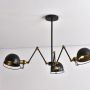 Lampa podsufitowa 3x40 W czarny LDPD0153 Lumina Deco Valmonti zdj.3