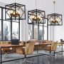 Lampa wisząca LDP12234BKMD Lumina Deco Quadrato zdj.3