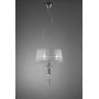 Lampa wisząca 4x20 W chrom 3858 Mantra Tiffany zdj.1