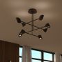 Lampa podsufitowa powyżej 6x61.5 W czarny 7578 Mantra Capuccina zdj.4