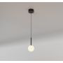 Lampa wisząca 1x5 W biała-czarna 7634 Mantra Cellar zdj.1