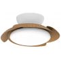 Lampa podsufitowa 1x45 W biała-drewno 8234 Mantra Aloha zdj.1