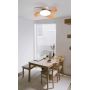 Lampa podsufitowa 1x45 W biała-drewno 8234 Mantra Aloha zdj.5