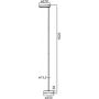 Lampa stojąca 1x30 W czarna 8511 Mantra Nassau zdj.2