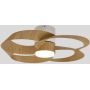 Lampa podsufitowa 1x22 W biała-drewno 8707 Mantra Rose zdj.1