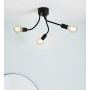 Lampa podsufitowa 3x20 W czarna 107930 Markslöjd Medusa zdj.2