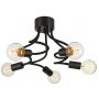 Lampa podsufitowa 5x20 W czarna 107931 Markslöjd Medusa zdj.1