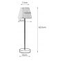 Lampa stołowa 1x40 W czarna 108114 Markslöjd Cozy zdj.2