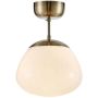 Lampa podsufitowa 1x40 W biała-mosiądz 108544 Markslöjd Rise zdj.1