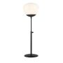 Lampa stołowa 1x40 W biała-czarna 108545 Markslöjd Rise zdj.1