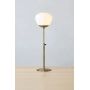 Lampa stołowa 1x40 W biała-mosiądz 108546 Markslöjd Rise zdj.4