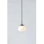 Lampa wisząca 1x40 W biała-czarna 108547 Markslöjd Rise zdj.4