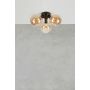 Lampa podsufitowa 3x40 W czarna-bursztynowa 108997 Markslöjd Artis zdj.3