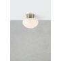 Lampa podsufitowa 1x60 W biała-nikiel 109025 Markslöjd Malaga zdj.3